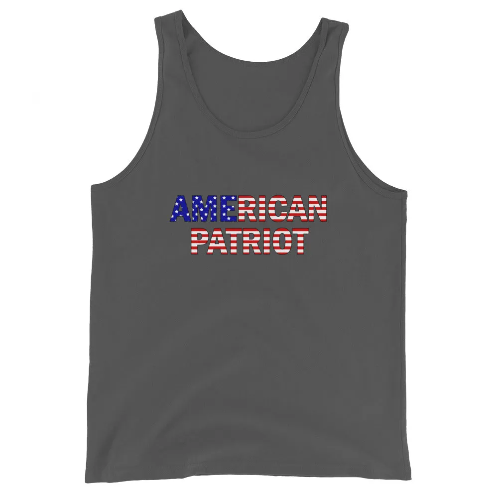 American Patriot Flag Unisex Tank Top