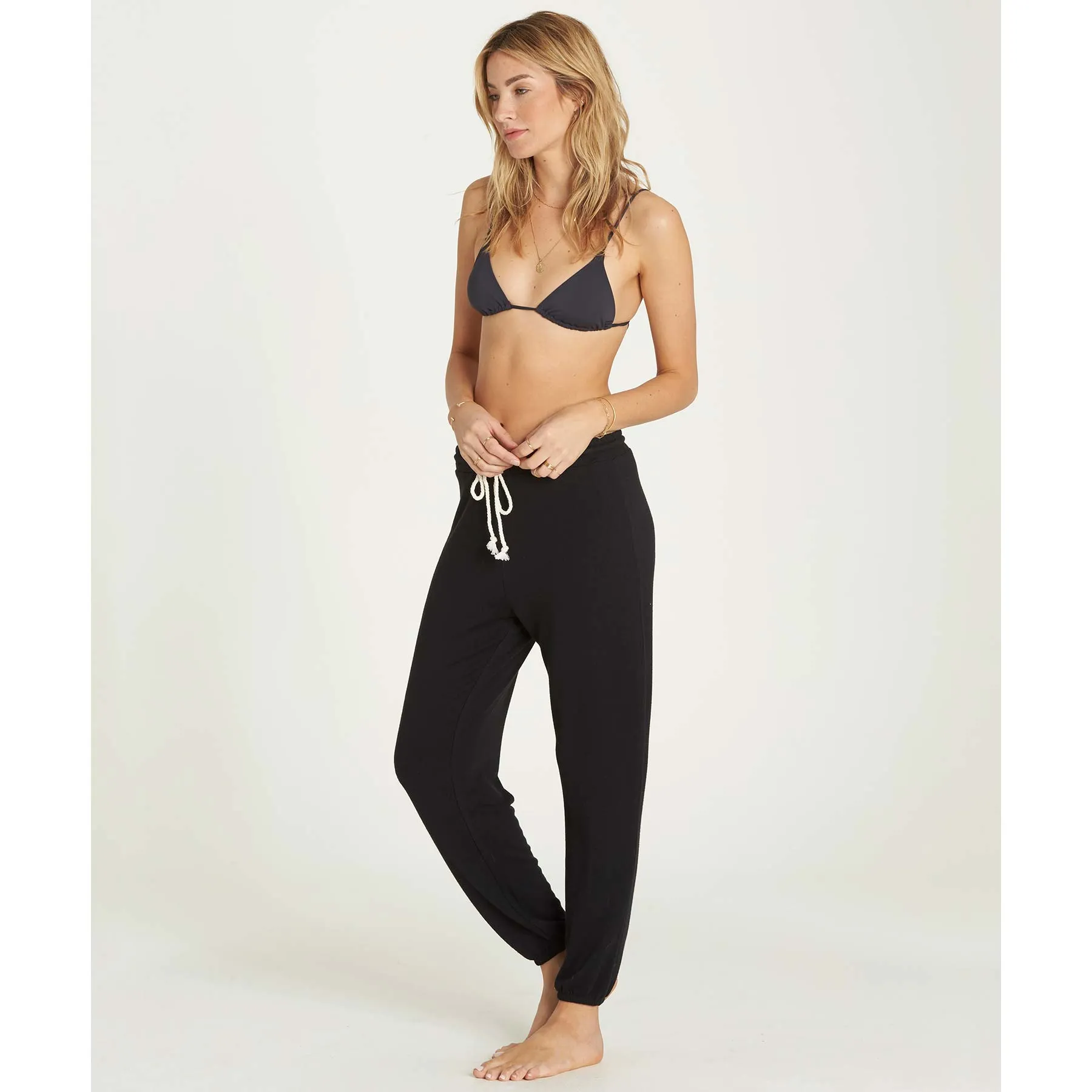 Billabong Women's Cozy Coast Sweatpants | Off Black