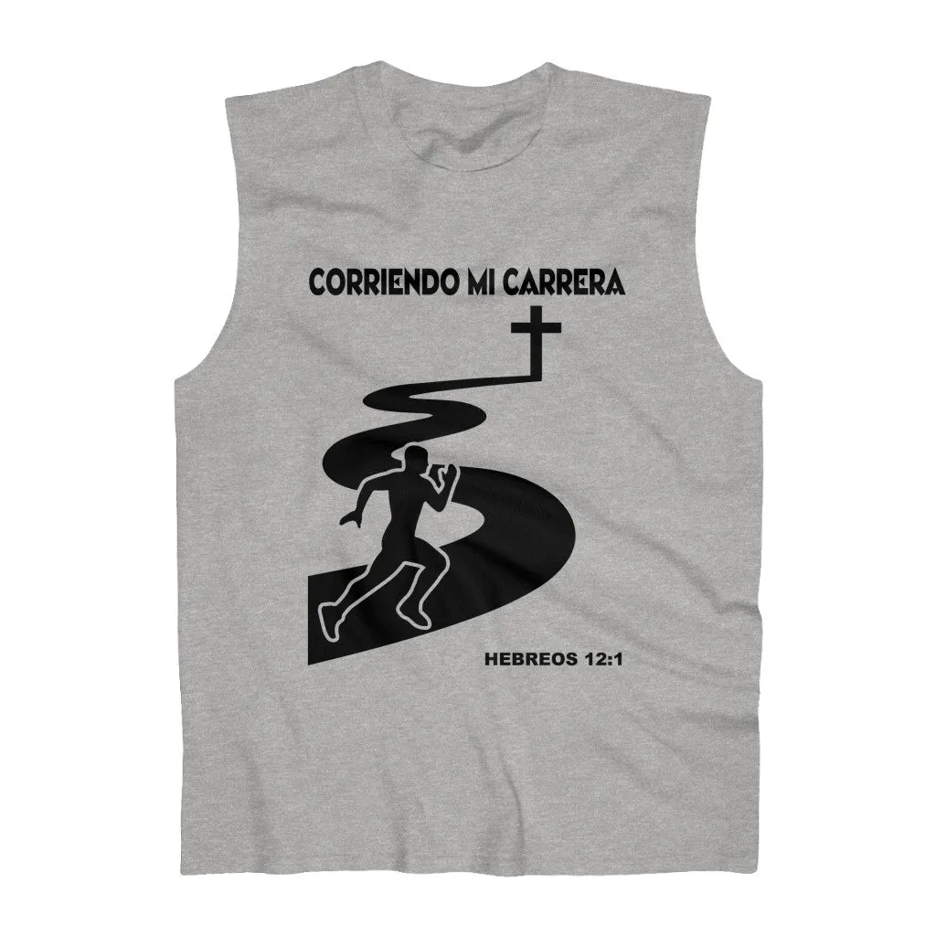 Corriendo Mi Carrera Men's Ultra Cotton Sleeveless Tank