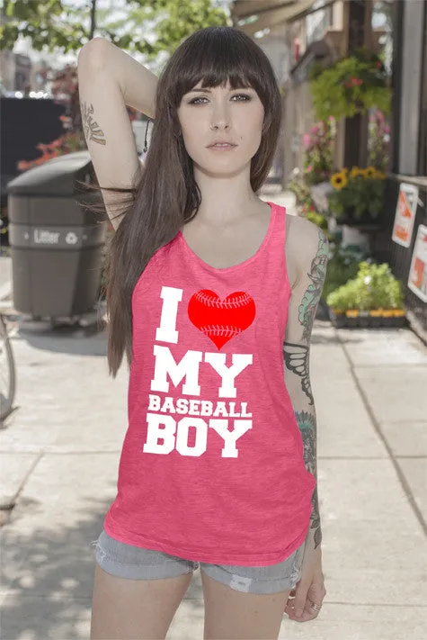 I Love my Baseball Boy (Women)