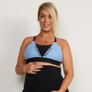 Nautical Breastfeeding Bra