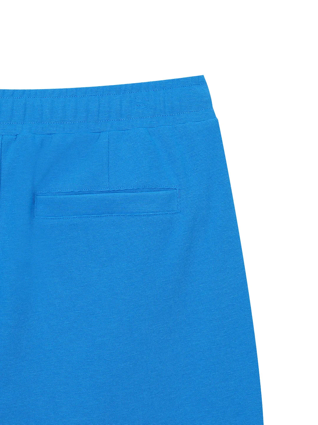 Resort Waffle Pintuck Shorts- Dark Blue
