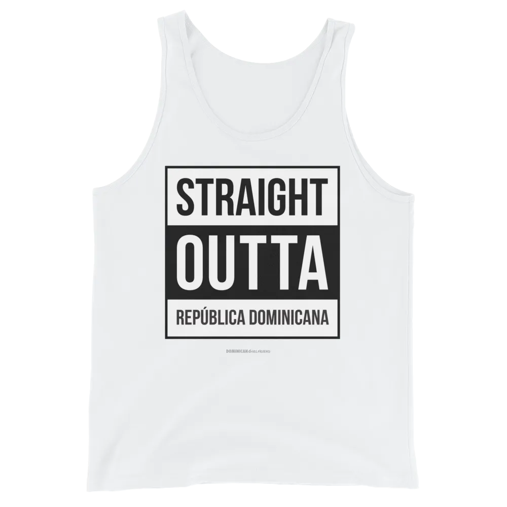 Straight Outta República Dominicana Unisex Tank Top