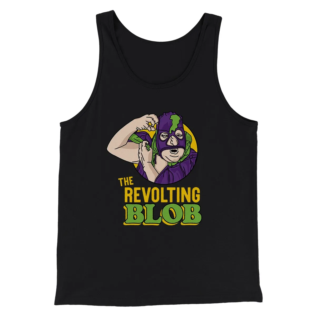 The Revolting Blob Funny Movie Men/Unisex Tank Top